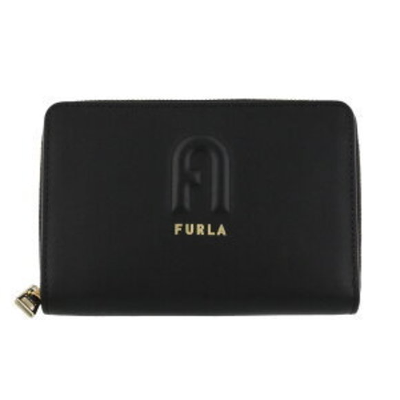 Furla NERO Bifold Wallet Black - Picture 1 of 8